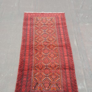 Turkish Rug, Red Rug, Handmade Rug, Turkmen Rug, Vintage Rug, Oushak Rug, Unique Rug, Root Dye Rug, Wool Rug, and Love Rug, for Home Decor