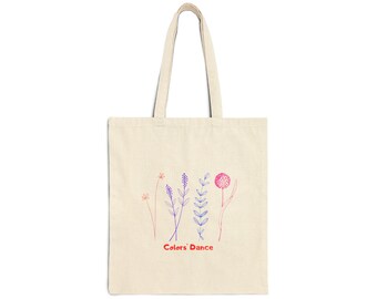 Floral Tote Bag, Cotton Tote Bag, tote bag canvas, flower tote bag, Canvas Shopping Bag, Printed Canvas Tote Bag, Mothers's Day Gift