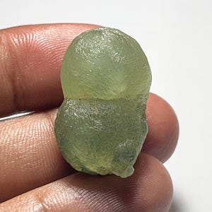 ATTRACTIVE~ Prehnite Rough Prehnite Crystal Raw Slab, Loose Gemstone Raw Size:- 26X17X14 Mm. Natural Prehnite Making All Jewelry. 57 CT.