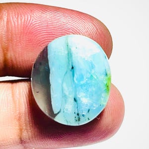 Marquise Peruvian Opal Cabochon: Handmade Loose Gemstone, 12 CT