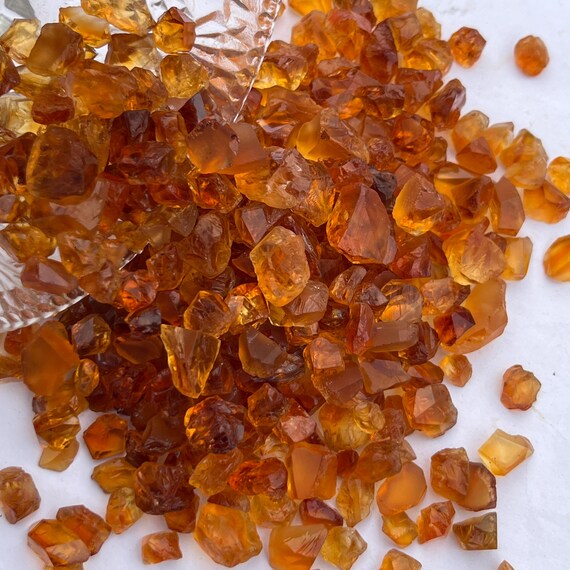 MAGNIFIQUE PENDENTIF OR 18 CARATS - Citrine 15 x 24mm - 14,72 g