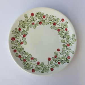 hand made ceramic appetizer plate, unique gift, kitchen decor, cake dish, Ceramic plate, handmade pottery, dinnerware, grandparent gift