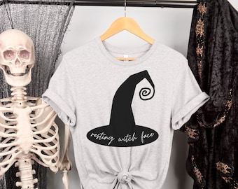 Resting Witch Face Shirt, Funny Halloween Shirt, Halloween Shirt, Halloween Witch Shirt