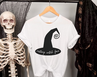Resting Witch Face Shirt, Funny Halloween Shirt, Halloween Shirt, Halloween Witch Shirt
