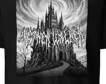 Camiseta estilo suave NETHER WALKER Castle Deathcore