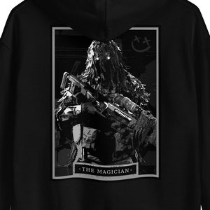 Sudadera unisex con diseño de la carta del Tarot del Mago