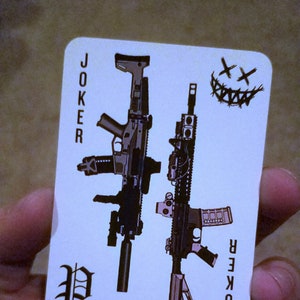 Carta de Joker de Operador - Carta de Joker de estilo militar - Regalo para veteranos, Fuerzas Armadas, Airsoft, Milsim, Cosplay