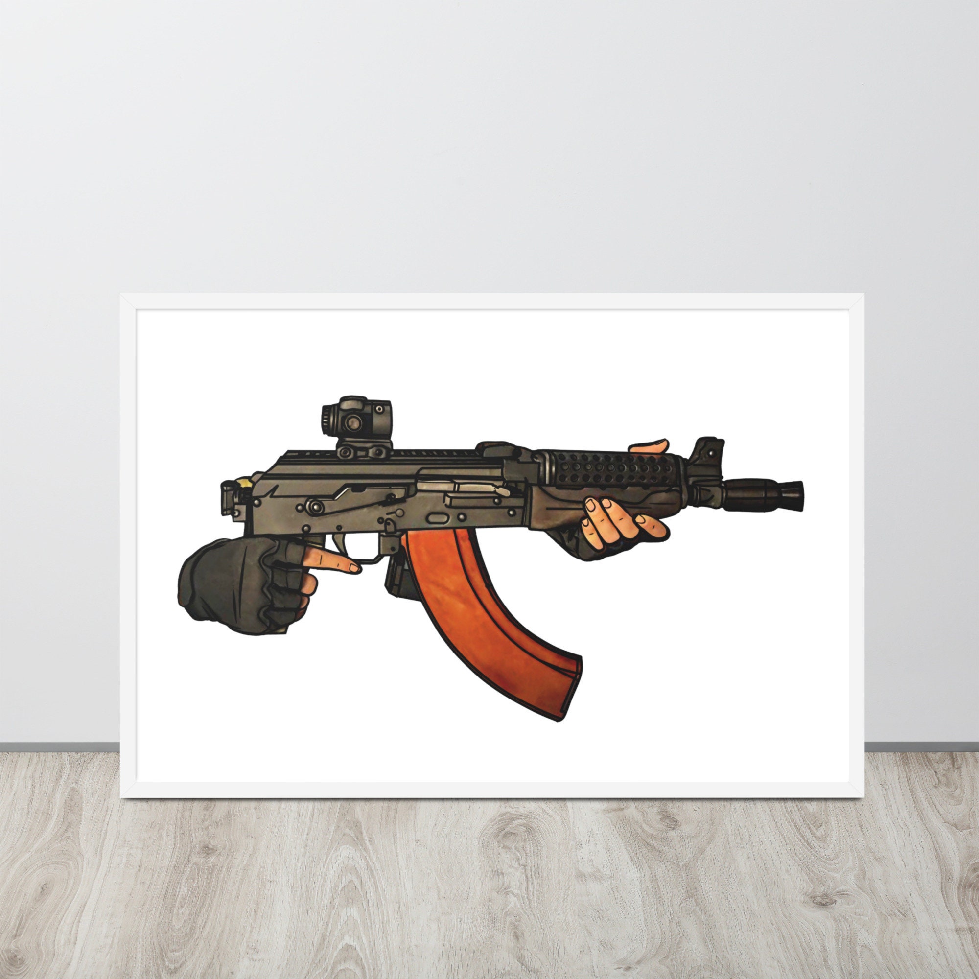 AK 47 gun tattoo  YouTube