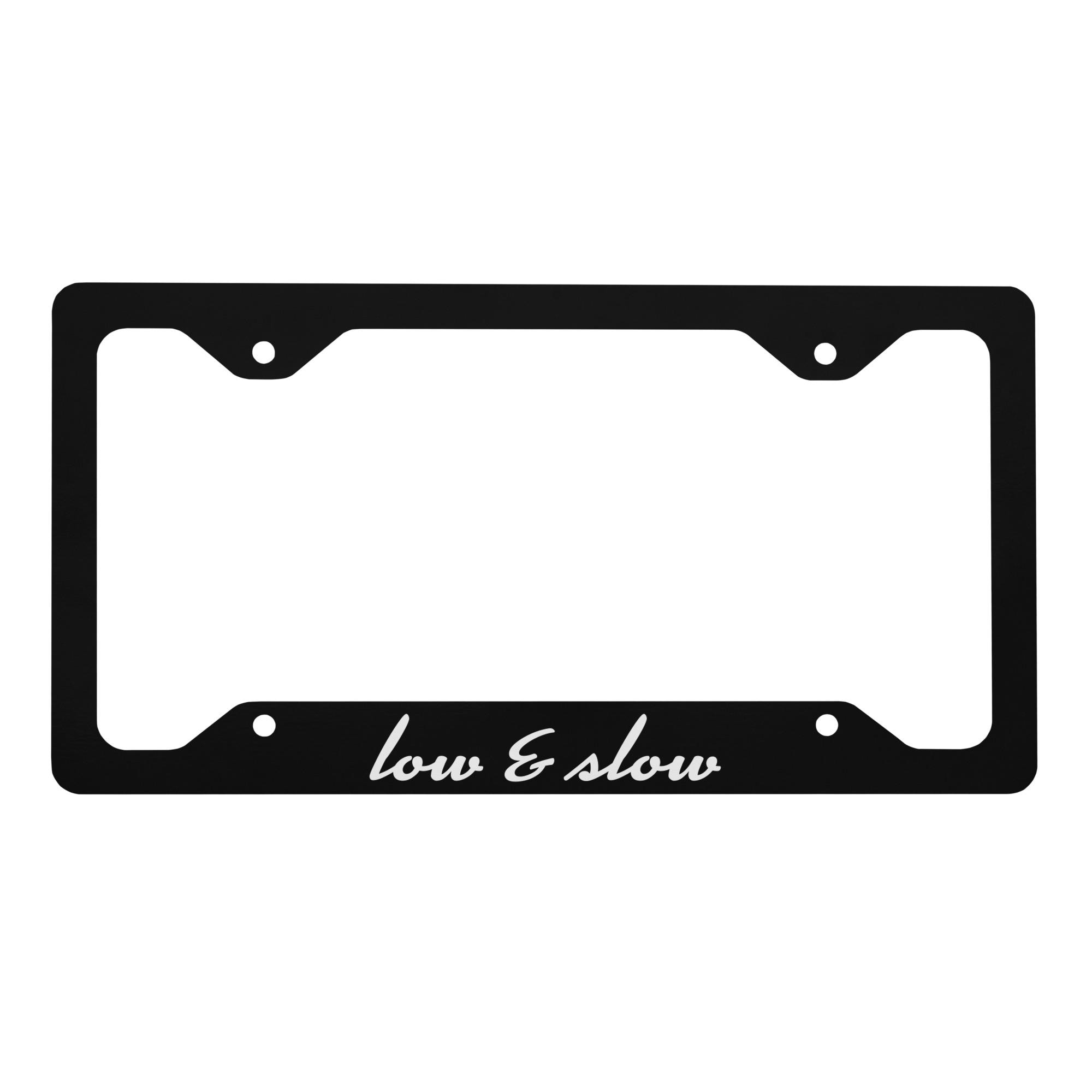 2x Engraved Honda Civic Stainless Steel License Plate Frame – Chrome – LPF-322 CI2