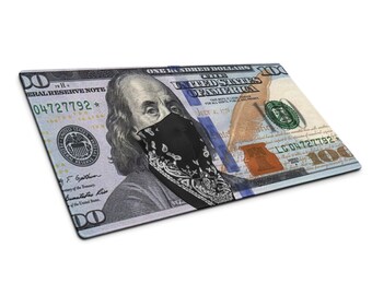 XL Cleaning Mat - Bandit Benjamin - Military, Hunting, Funny, Gift for Dad, Boyfriend