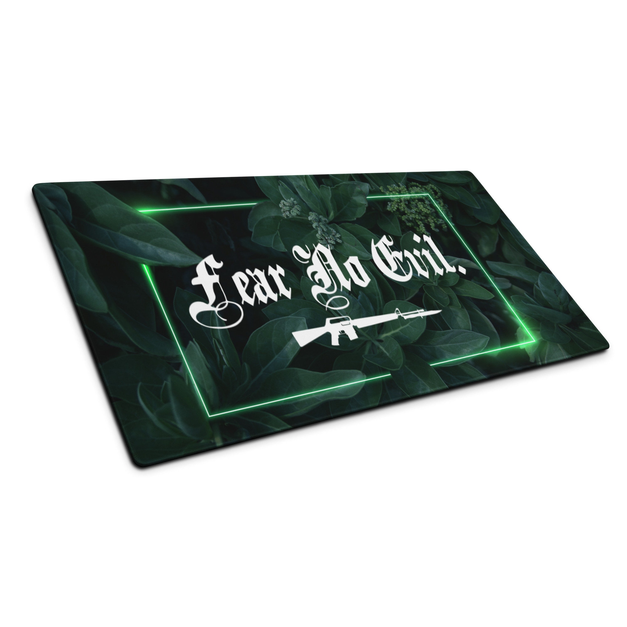 Gun Cleaning Mat - Inna Woods "Fear No Evil" M16 Design