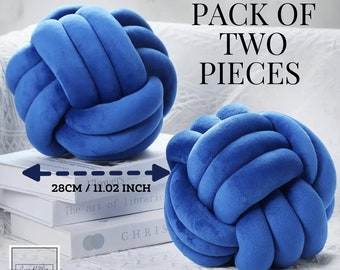 Knot Ball Cushion Pack of 2