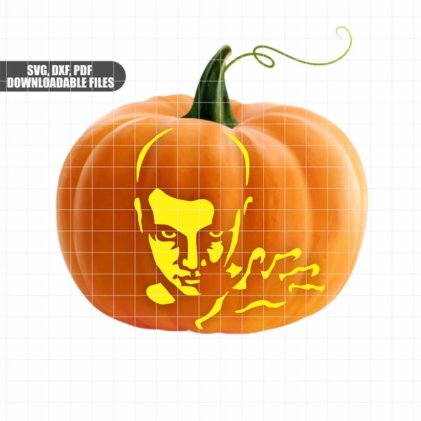 Eleven Stranger things SVG, pumpkin ,Printable Jack o Lantern, Carve Pumpkin Faces, dxf, svg, pdf, cricut, silhouette cameo