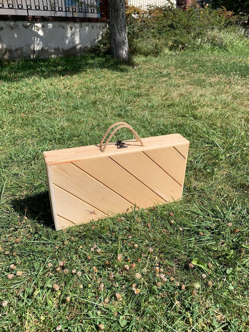 Picnic Table Boho Table Car Picnic Table Folding Etsy