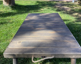 22x44 inc, picnic table, boho table, car picnic table, folding table,handmade furniture,low seat table, table, wood table, boho picnic table