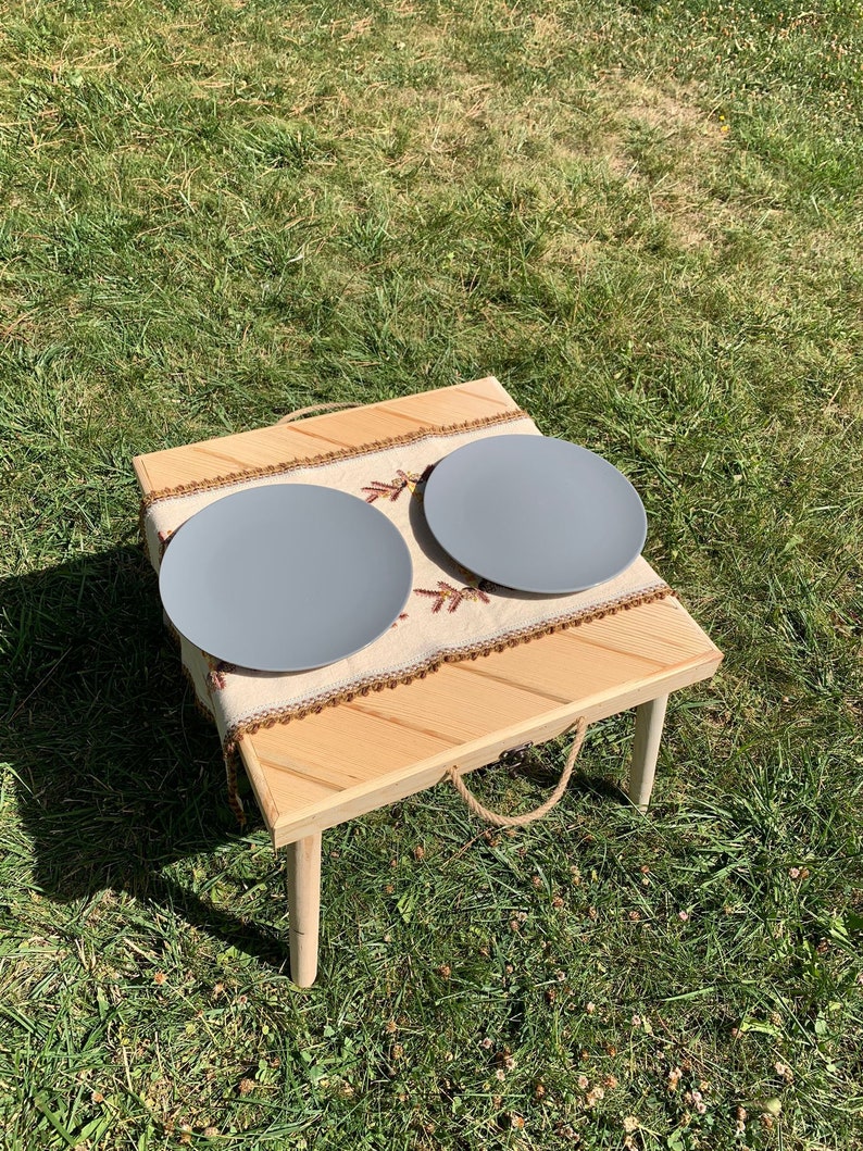 Picnic Table Boho Table Car Picnic Table Folding Etsy
