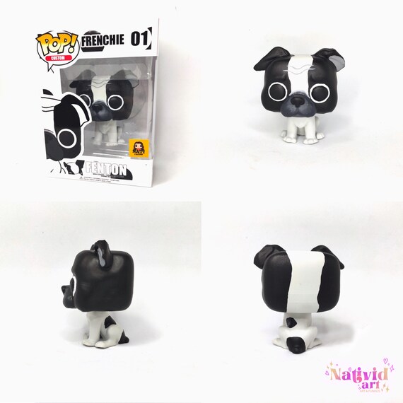 Pop! Pets Gray and White French Bulldog Funko Pop! Vinyl Figure