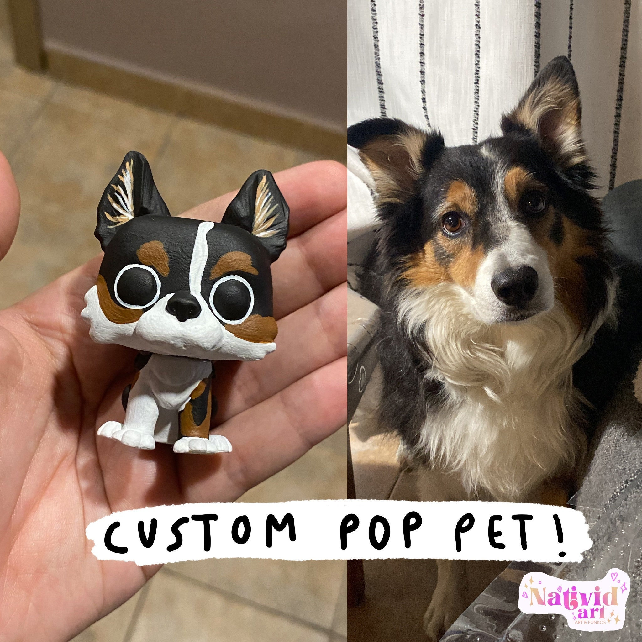 Gøre husarbejde Jurassic Park Stratford på Avon Cat Dog Pop Pet Custom Funko Pop Pet Custom Pop Pet - Etsy