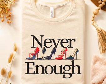 Rote Bottom Heels T-Shirt, Rote Untere Heels T-Shirt, Rote Untere Schuhe, High Heel Ziele, Girly Designer Shirt, Fashionista Shirt, Glam Tshirt