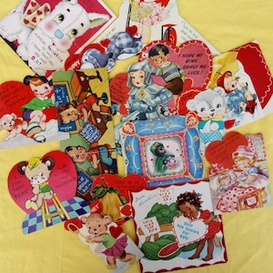 Lot de 14 pièces de la Saint-Valentin vintage