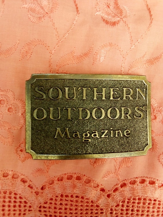 Southern Outdoors Magazine Brass buckel
