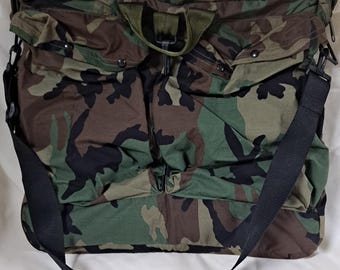 Military Camo Flight, Helmet Bag