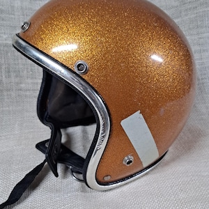 70s Motorcycle Helmet - Etsy
