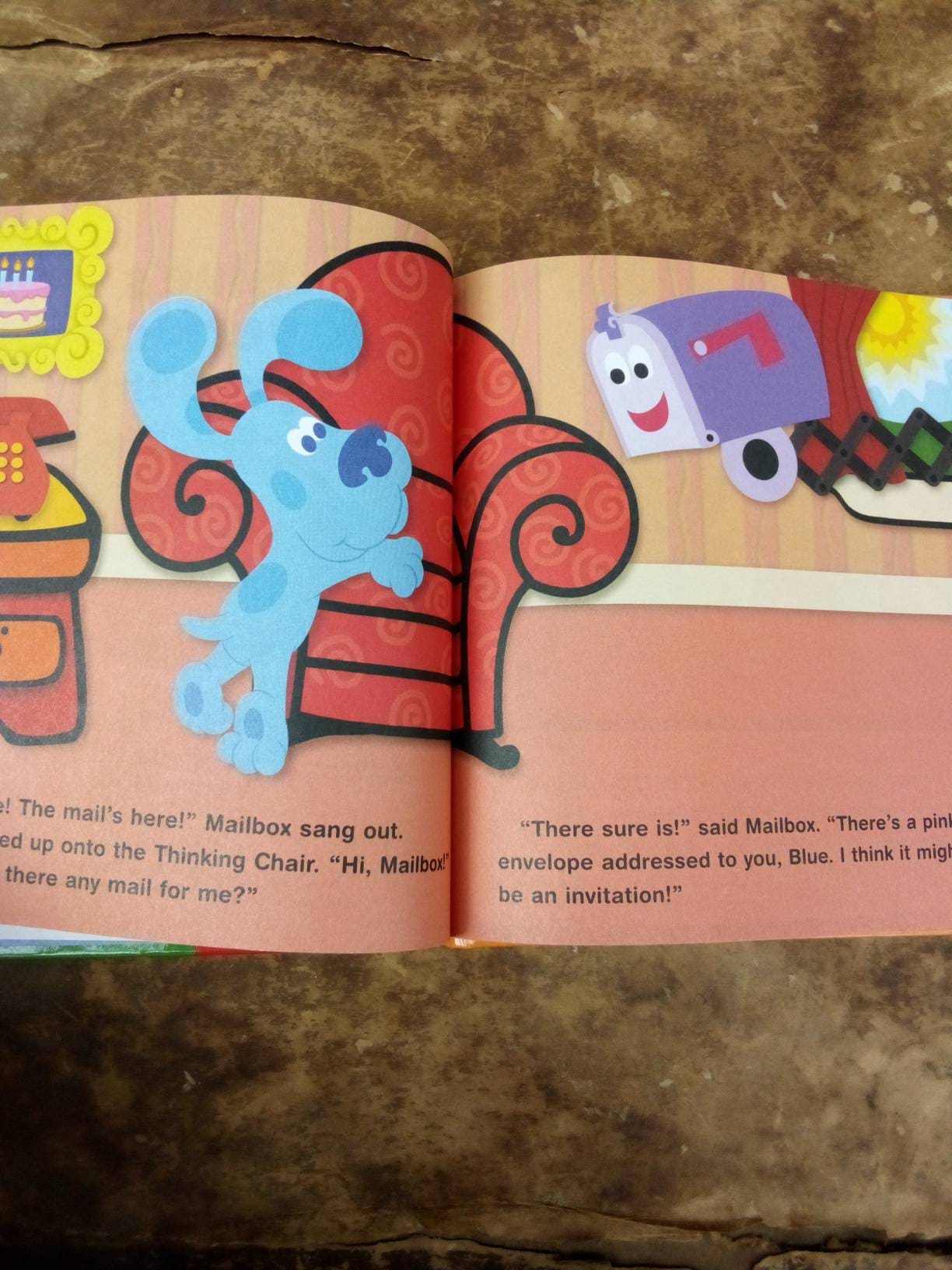 Blue's Clues, Blue's Perfect Present, Book Club Edition Etsy