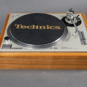 Technics Turntable Plinth for SL1200 & Others Handmade Hardwood Precision Audiophile-grade image 1