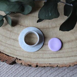 Circle Cutter / Polymer Clay Cutters Embossers & Stamps / Clay Tools / Clay Jewellery Making / Earring Cutters / Mini Cutters /