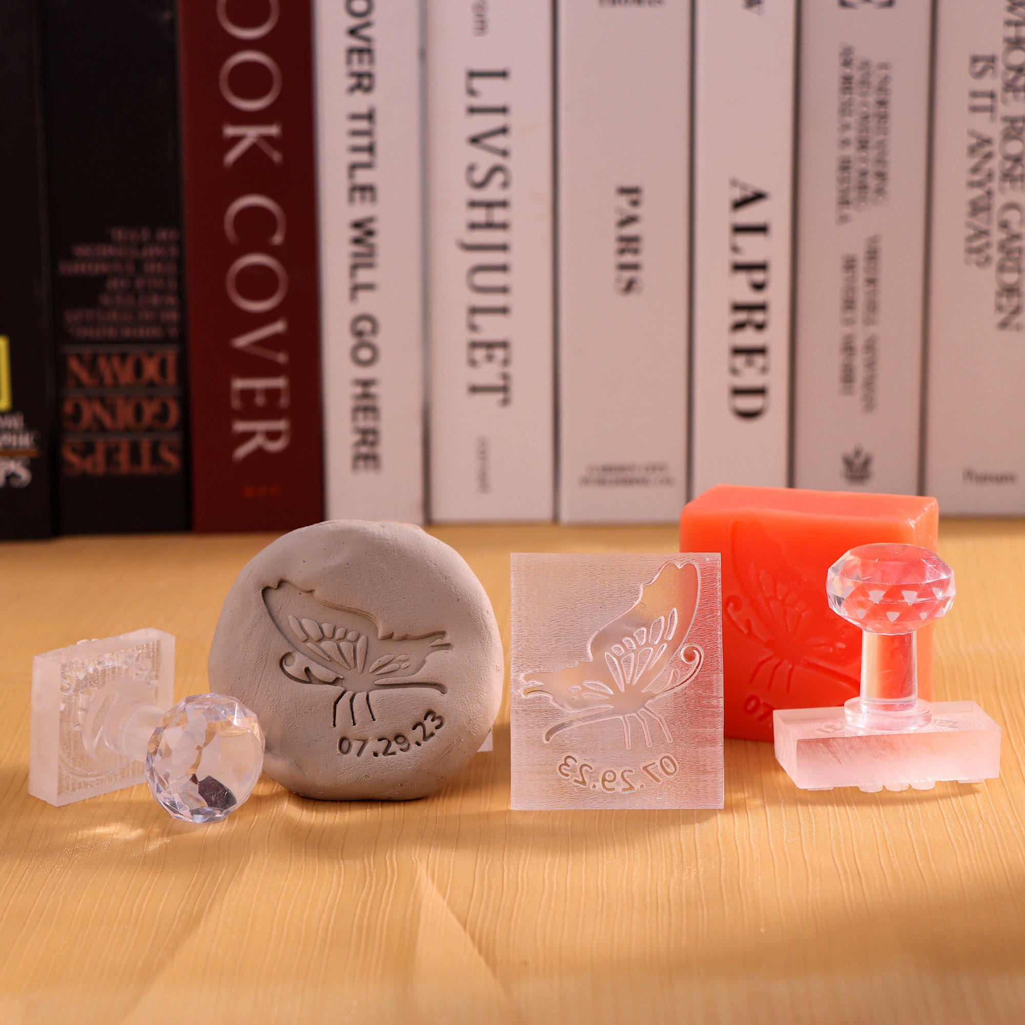 Custom Made SOAP STAMP, Acrylic Stamp, Personalized Cookie Stamp, Soap Mold  Seal Resin DIY Handmade Under 3 Seifenstempel 