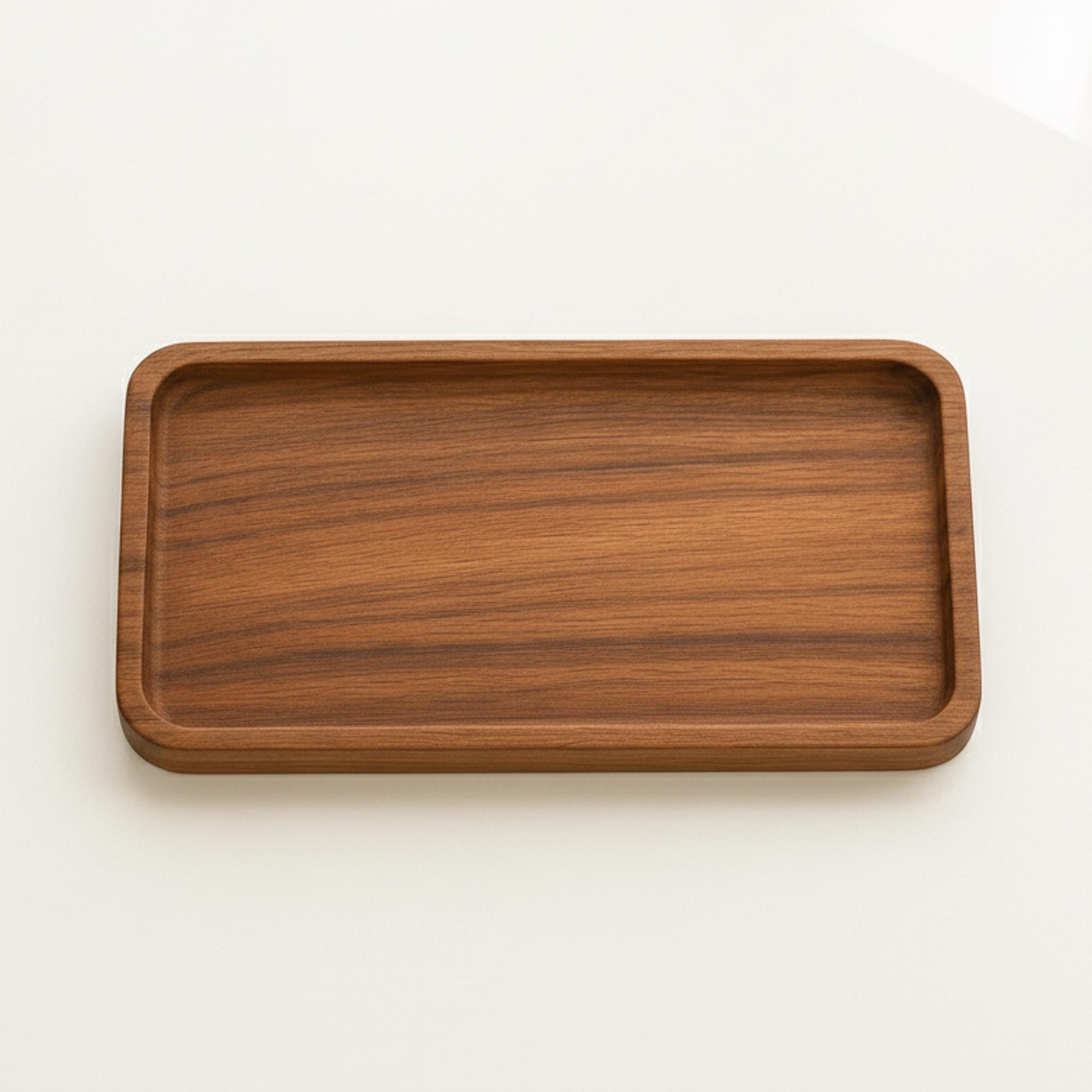 Service Tray Rectangular Acacia Wood Serving Tray Rectangle, Handmade Wooden Tray, Coffee Table ...