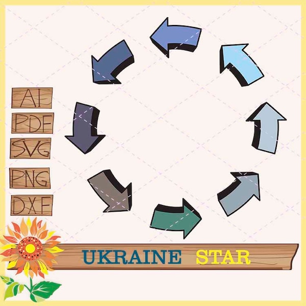 Arrows recycle svg designs recycling clipart