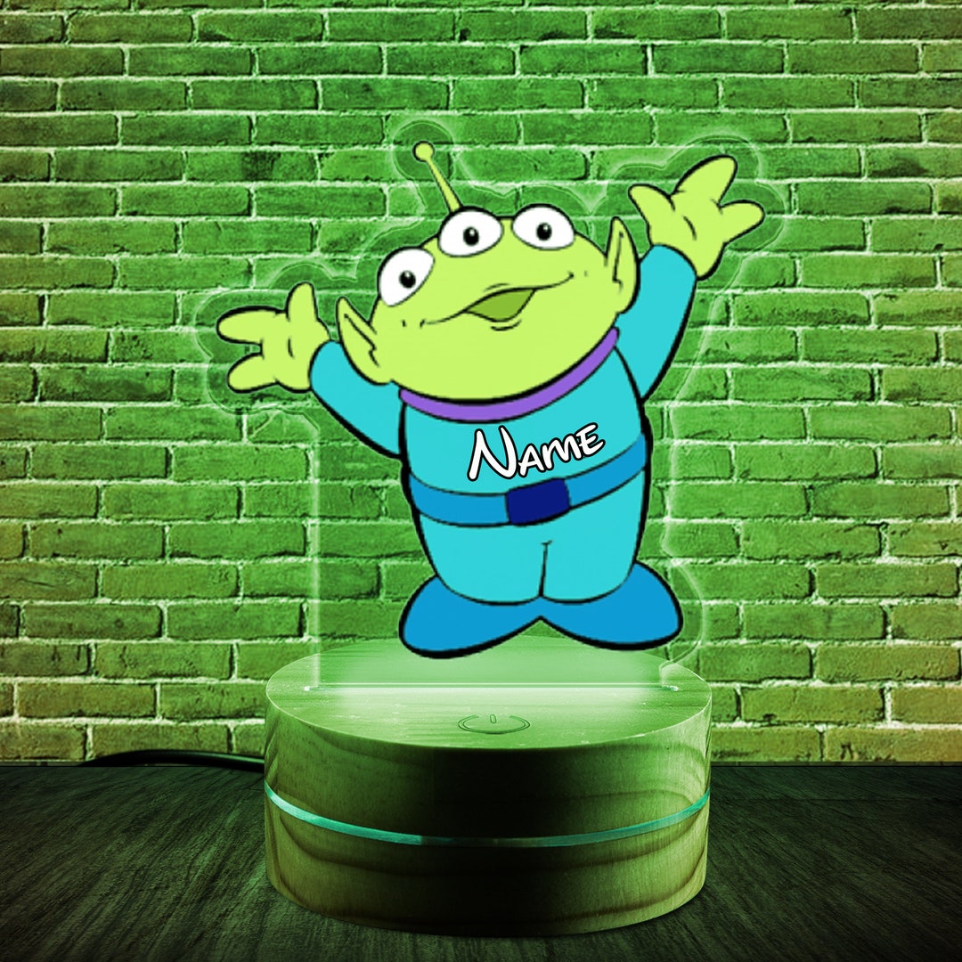 Toy Story Night Light Toy Story Customized Night Light Etsy