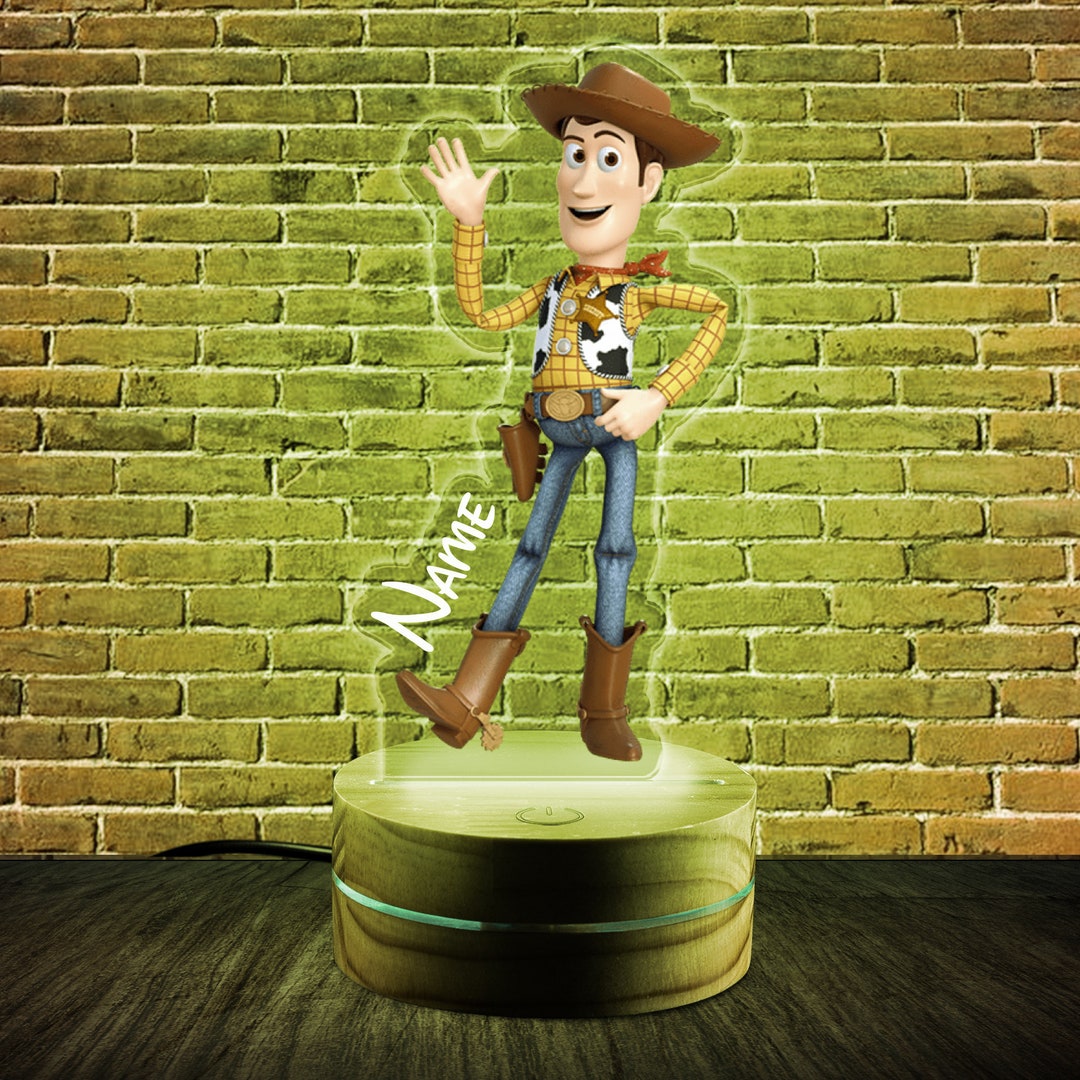 Toy Story Night Light Toy Story Customized Night Light Etsy