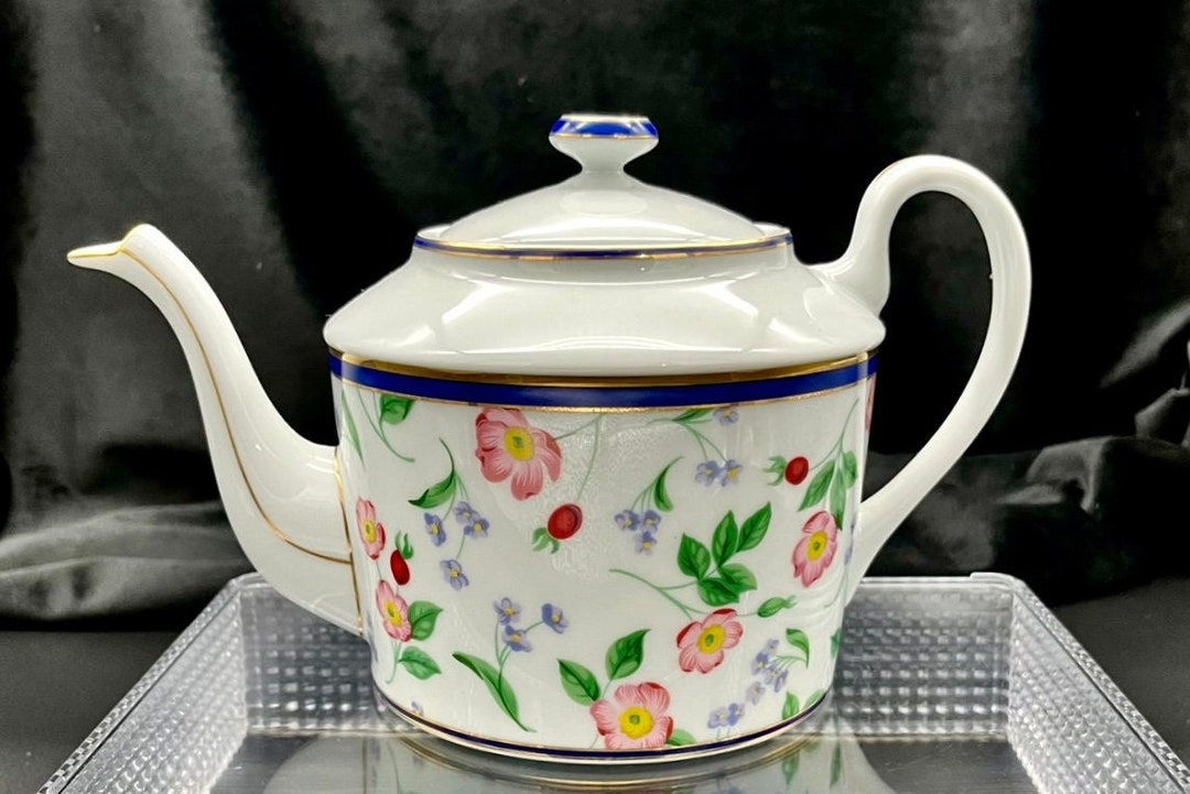 Rare Vintage Limoges Porcelain Teapot Made Exclusively for Etsy