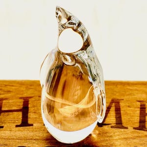 Steuben Penguin - Etsy