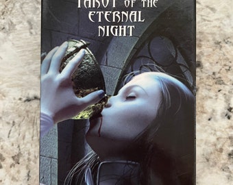 Vampires Tarot of the Eternal Night OOP vintage gothic Lo Scarabeo tarot deck