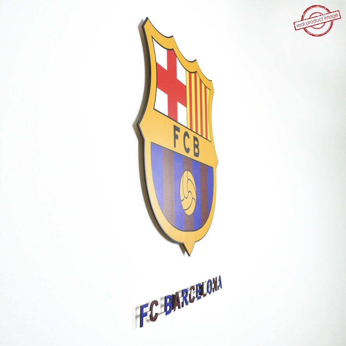 Fc Barcelona Team Logo. Wall Art FC Barcelona. for Wall FC Etsy