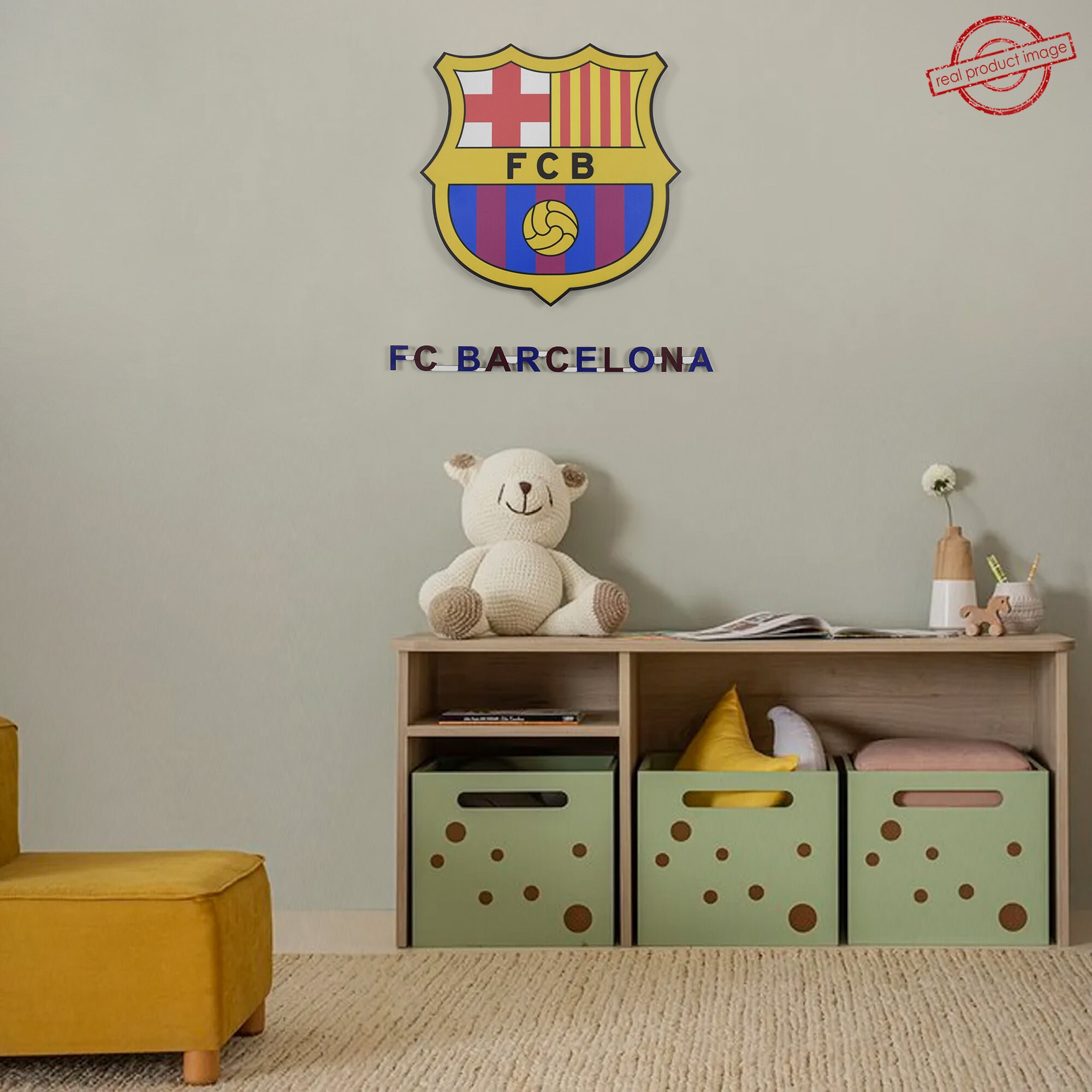 Fc Barcelona Team Logo. Wall Art FC Barcelona. for Wall FC Barcelona