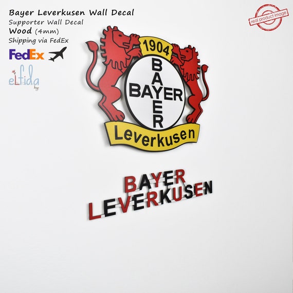 Bayer Leverkusen Team Logo. Wall Art Bayer Leverkusen.for Wall - Etsy  Ireland