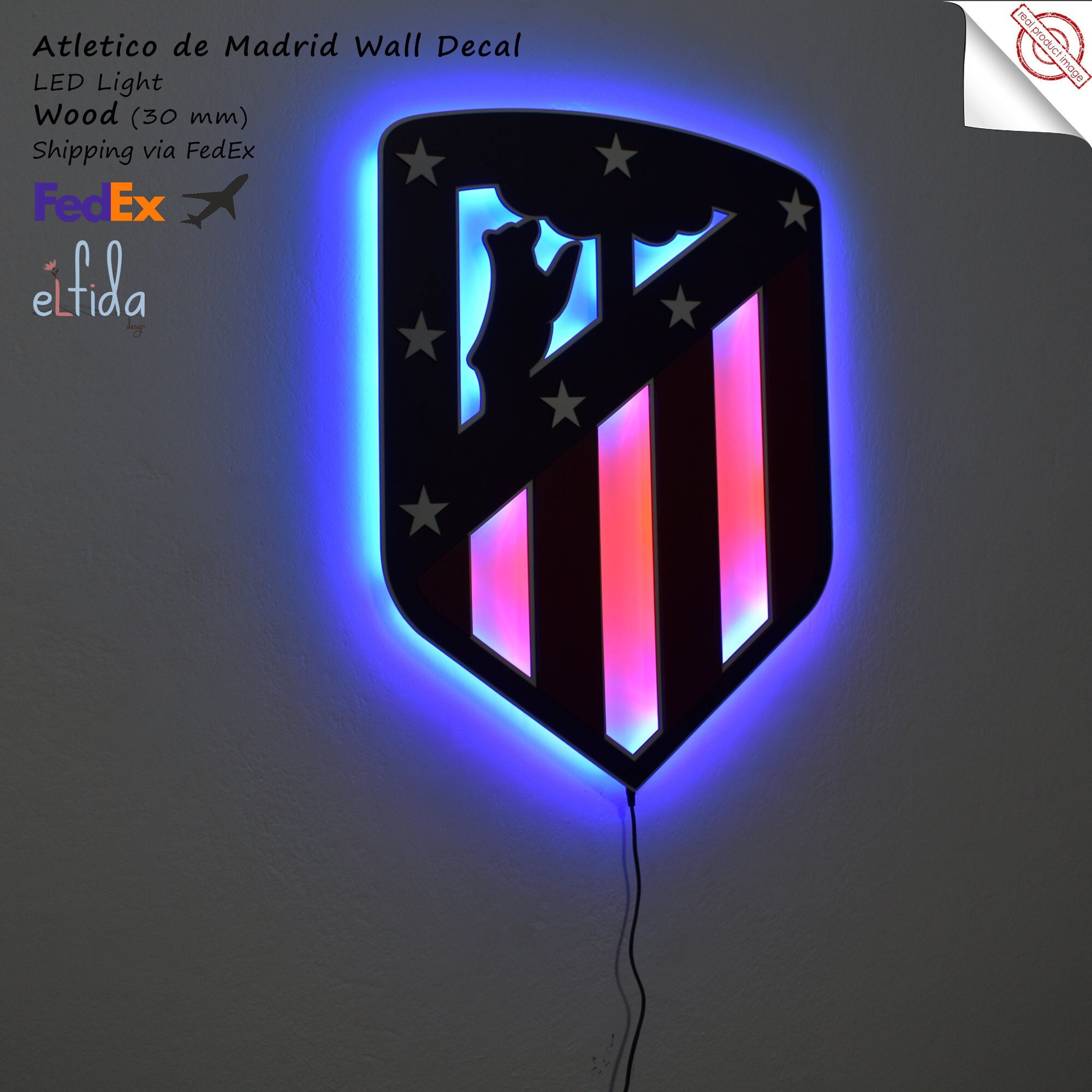 Jarra cristal escudo Atlético Madrid Regalos Fútbol / Nadie Sin Regalo –  Nadie sin regalo