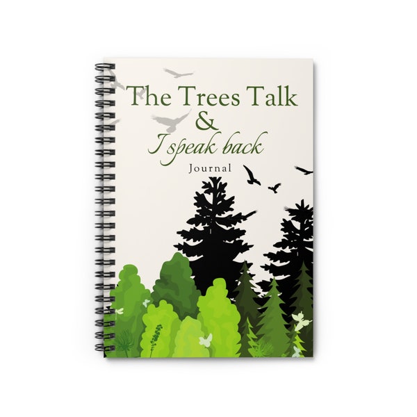 Nature related journal Spiral Notebook - Ruled Line