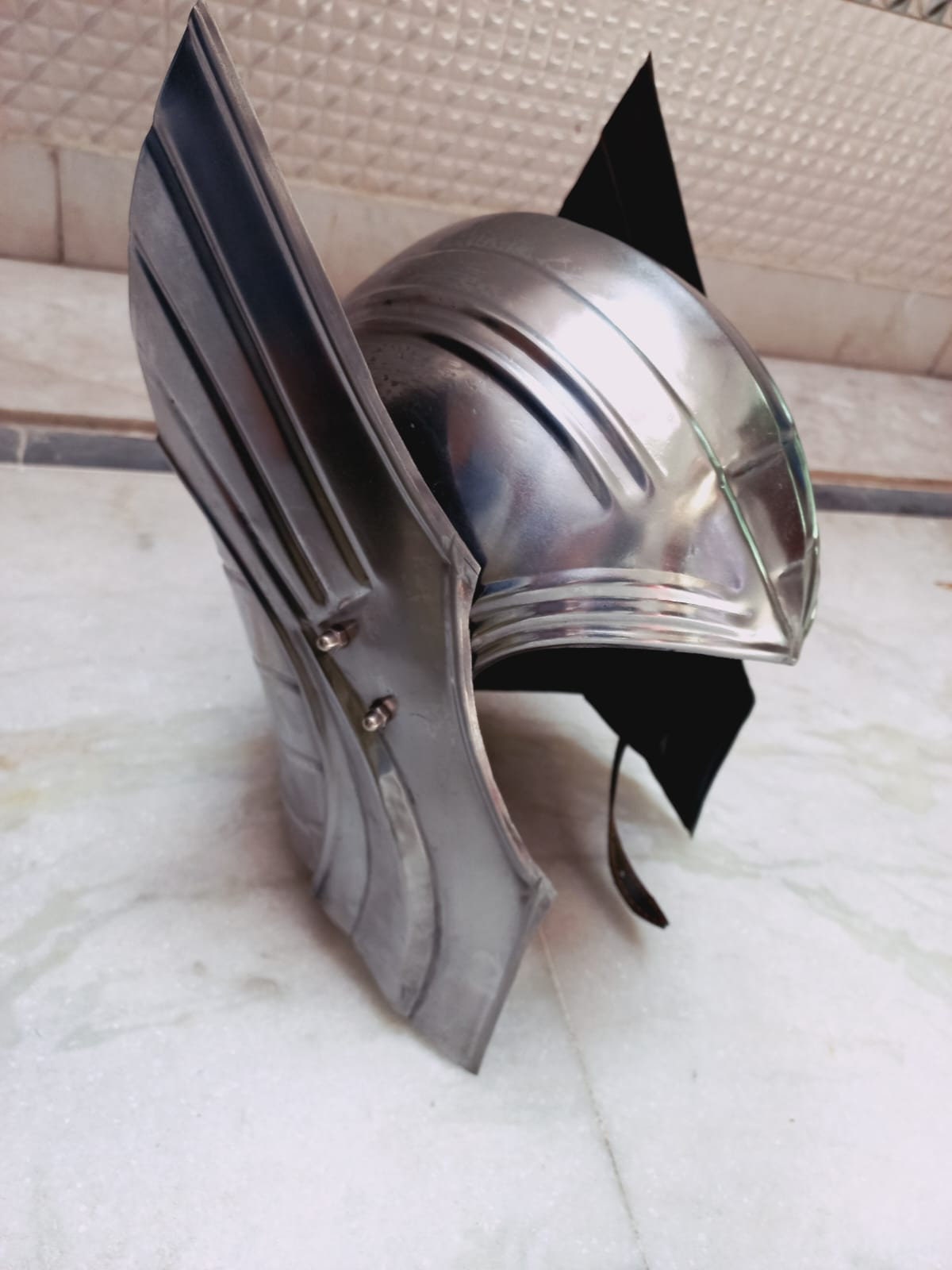 Medieval Thor Helmet, Mild Steel Ragnarok Movie Helmet, Armor Suit