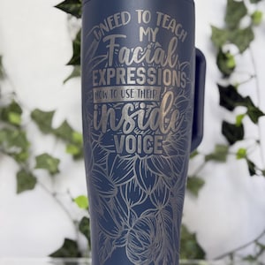Custom Engraved Brumate Era Tumbler with Dahlia & Hummingbird | Quote or Personalized Brumate Tumbler | Custom Brumate Gift