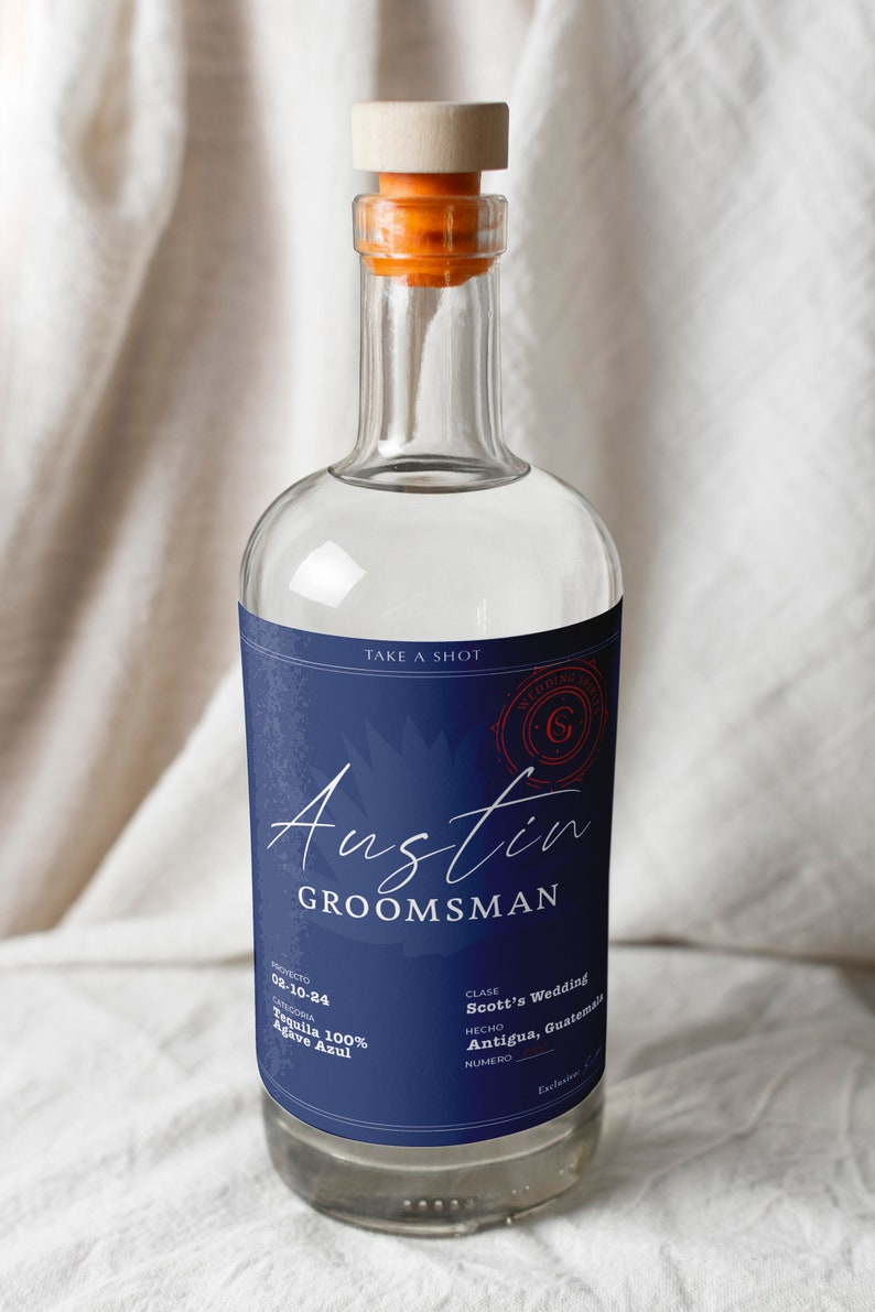 Custom Liquor Bottle Labels Etsy