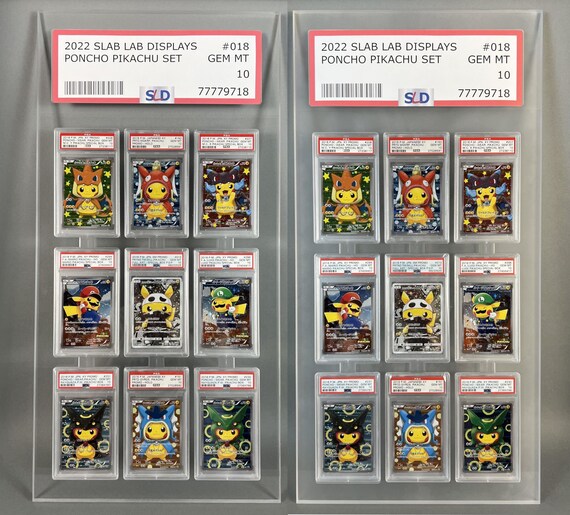 Jumbo PSA Slab Display Clear Giant Slab Replica Holder Etsy