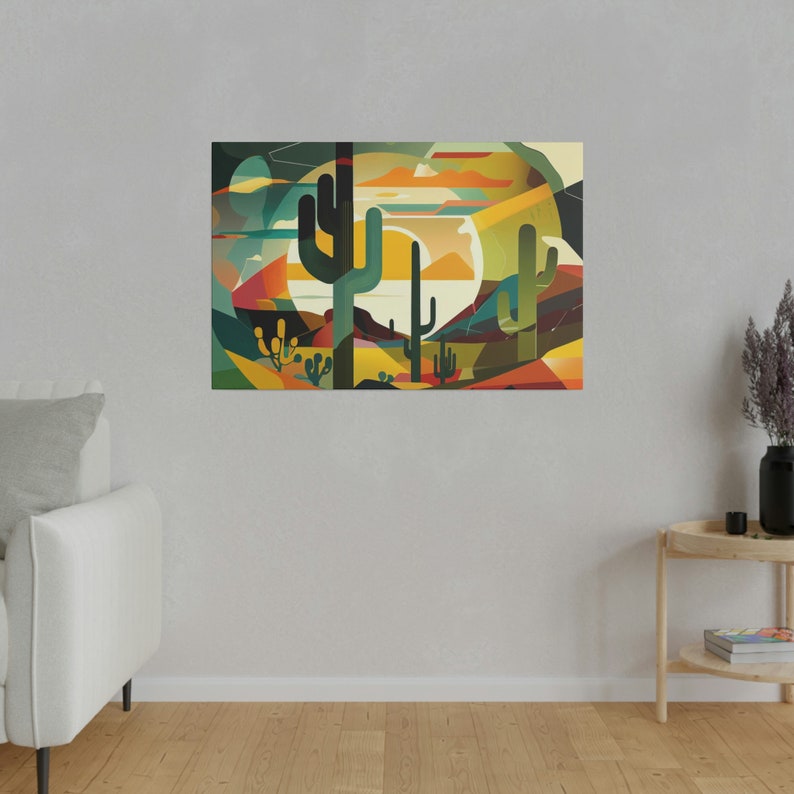 Abstract Modern Southwest Desert Environment Warm and - Etsy