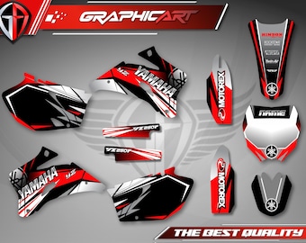 Graphic Kit Yamaha YZF 250F/450F (2003-2009) Yamaha YZ250F - Yamaha YZF 450F - YZF 250F Graphic kit - YZ250F Stickers - YZF250/450F