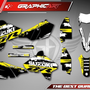 Graphics Decal Kit For Suzuki DRZ400SM (All Years) DRZ 400 SM S E